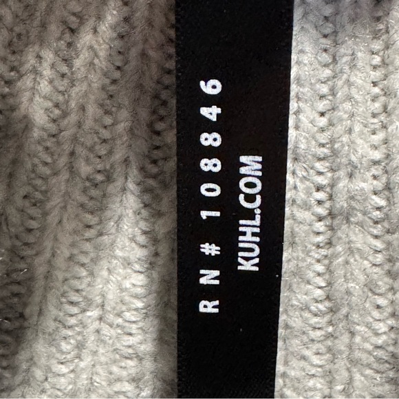 Kuhl Sienna Sweater in Ash Gray Sz M - Picture 7 of 13